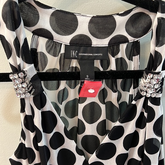 INC polka dot top - Picture 5 of 5